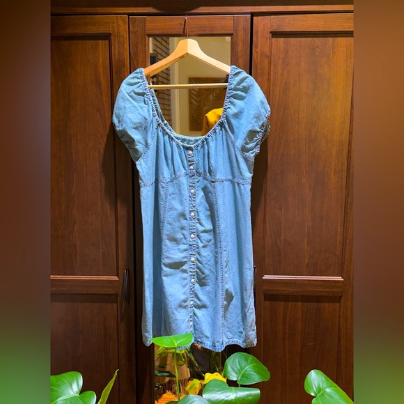 MADEWELL - NWT - denim mini dress - Picture 2 of 6